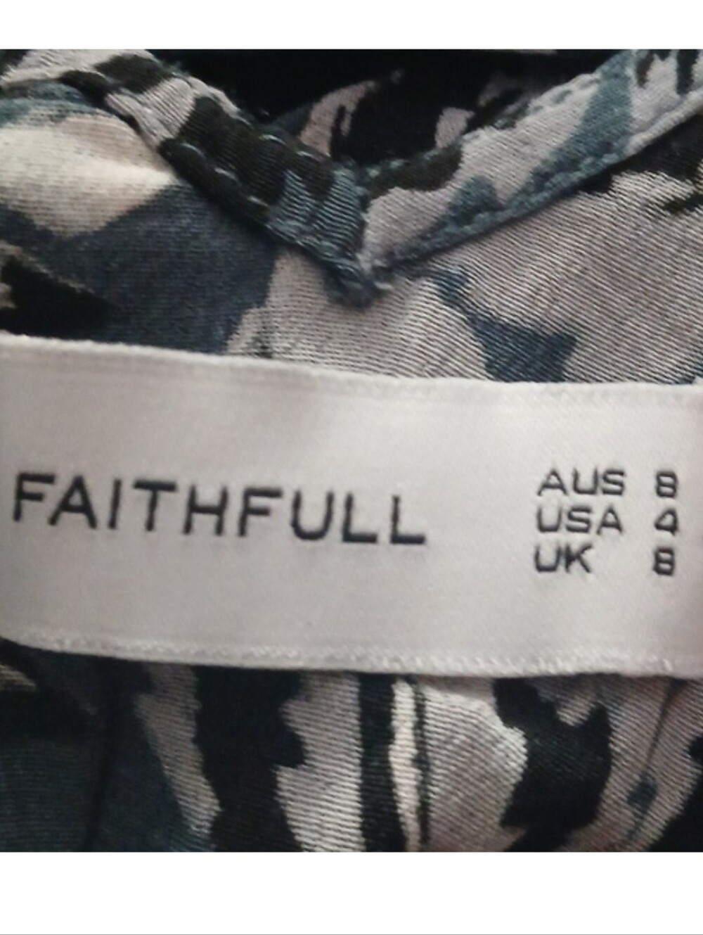 Bundle of 2 Floral Print Mini- Dresses Faithfull & Flynn Skye ■ Size 4 & Size S - Picture 5 of 11